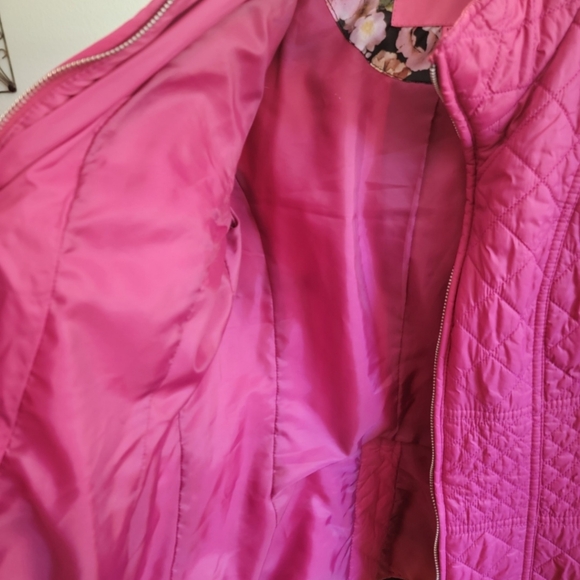Betsey Johnson Pink Quilted Jacket 💓 - Picture 6 of 10